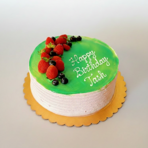 Mint Birthday cake