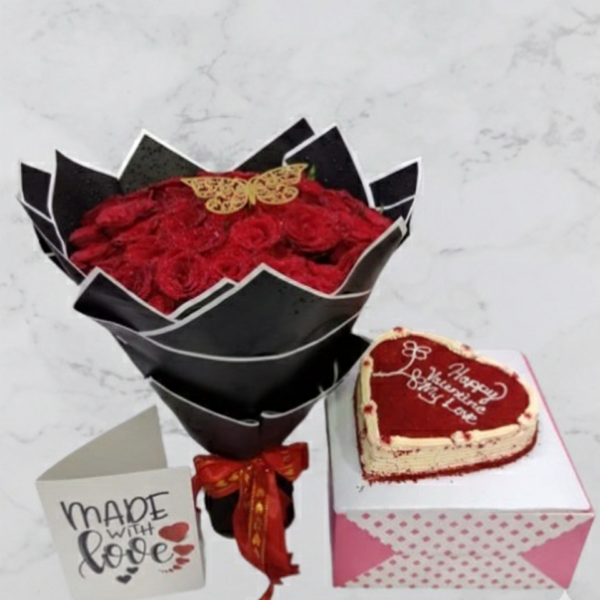 valentine cake meru
