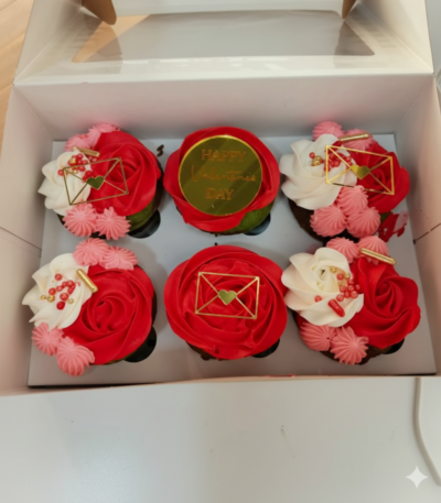 Valentine cupcakes meru
