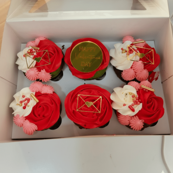 Valentine cupcakes meru